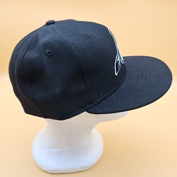 Atlanta Braves Hat Cap New Era Fitted Size 7 1/4 Chief Noc-A-Homa Cooperstown - Picture 6 of 9